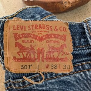 Levi's 501 Men's Classic Denim Jeans